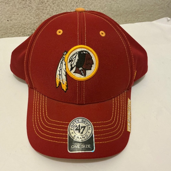 47 Brand Washington Redskins Trawler CLEAN UP Cap - Macy Washington Redskins 47 Brand Hat Wool Blend Red Embroidered